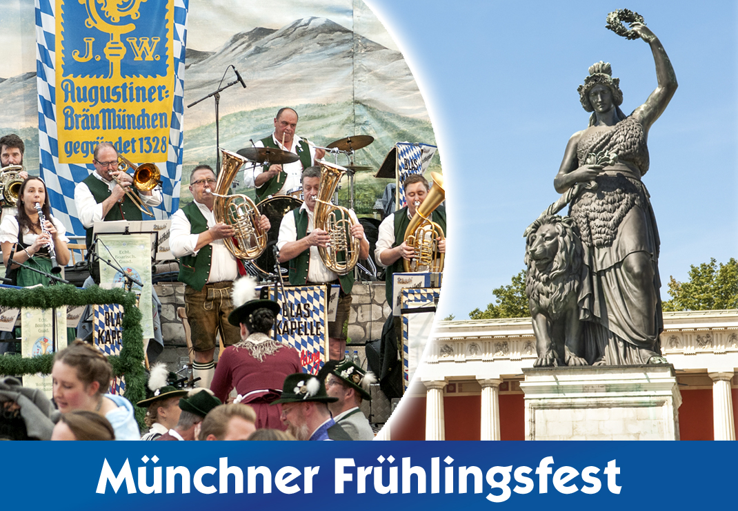58. Frühlingsfest München 2024 in der Festhalle Bayernland - Festzelt - Augustiner Schöniger