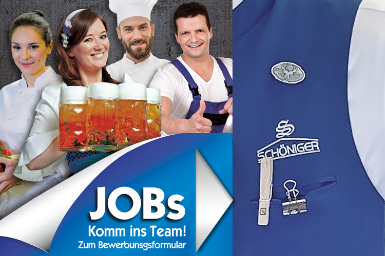 Jobs / Stelleangebote im Festzelt Bayern