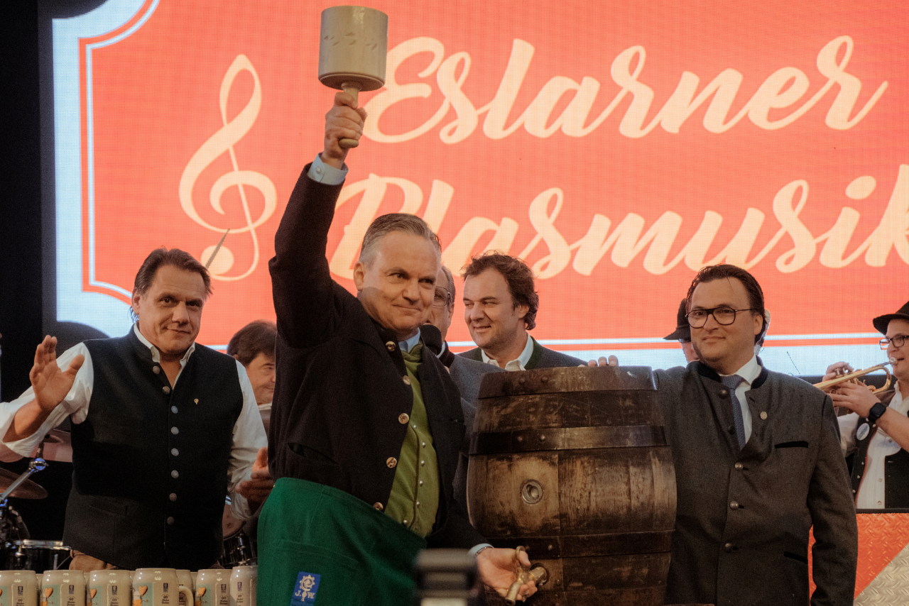Frühlingsfest München 2025 Anstich