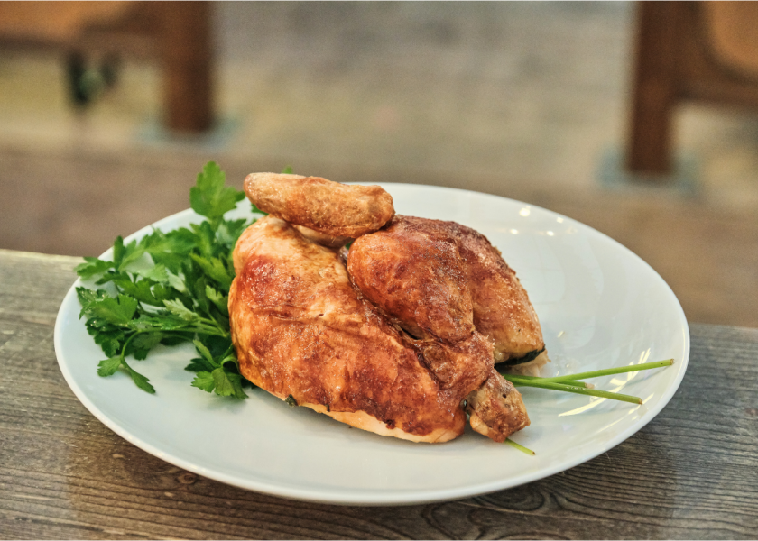 Fiesta de la Primavera Múnich 2025 Pollo a la parrilla